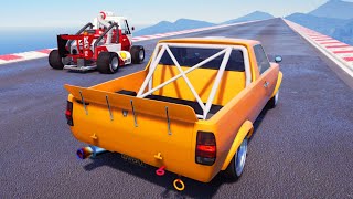 GTA 5 NEW Update  Warrener HKR Datsun Sunny Hakotora Pickup [upl. by Hunt]