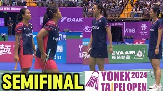 MiantoroSetianingrum INA VS AimsaardAimsaard THA  Semifinal Badminton Taipei Open 2024 [upl. by Servetnick]