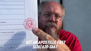 HOW TO GET AN APOSTILLE WHILE LIVING OVERSEAS 😀 Learn how To Get an Apostille Fast✅ [upl. by Monk]