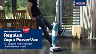 Leifheit Akku Saugwischer Regulus Aqua Power Vac [upl. by Leeland]