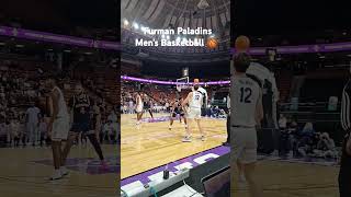 Furman Paladins Mens Basketball 🏀 vs Auburn basketball furmanjoust furman furmanpaladins [upl. by Oiramrej530]