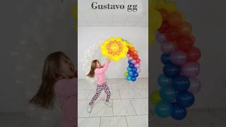 🌞 Balloon decoration ideas 🤩 birthday decoration ideas at home  baloon  cartoon  tiktok [upl. by Shamma609]