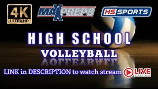 Goessel Vs Chaparral  High School Volleyball Kansas [upl. by Elwin]