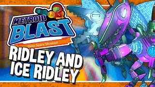 Nintendo Land  Metroid Blast Ridley and Ice Ridley  52 Wii U  GamePad Gameplay Walkthrough [upl. by Adolphus]