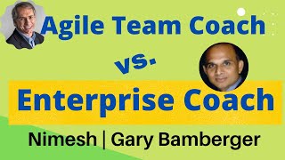 Agile Team Coach vs Enterprise Agile Coach agileCoachingToolbox [upl. by Aicek82]