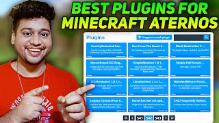 Best Plugins For Minecraft Server Aternos  Top 5 Best Aternos Plugins [upl. by Delfeena582]