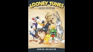 Opening to Looney Tunes Golden Collection Vol 1 2003 DVD All Discs HQ [upl. by Attenreb]