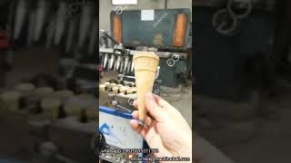 12 Molds Ice Cream Cone Machine Cone Processing Solutions [upl. by Duer]