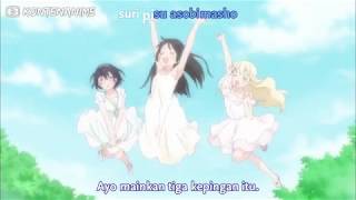 Asobi Asobase Opening  Three Piece [upl. by Elrahc]