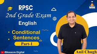 RPSC 2nd Grade English Conditional sentences Anil Chugh [upl. by Enomas129]