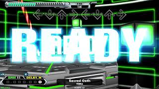 【LV11】DDR  Sacred Oath  EXPERT DOUBLE with handclap [upl. by Enirehtahc]