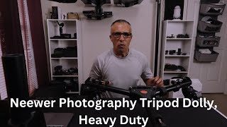 Neewer Photography Tripod Dolly Heavy Duty [upl. by Lamphere]