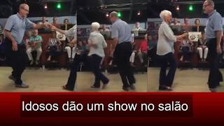 VEJA OS IDOSOS QUE DÃO UM SHOW NA DANÇA DE SALÃO [upl. by Floris]