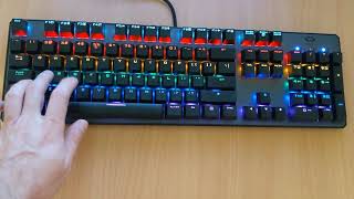 TRUST ASTA GXT 865  TECLADO GAMING RGB [upl. by Ellerahc967]