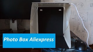 Portable Photo Studio light room Aliexpress Unboxing and Review [upl. by Hcnarb520]