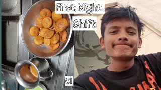 phali night shift maza he aa gaya kachori kha ka rat ka ek baja 😜🔥Raso Vlogs [upl. by Akinhoj]