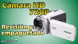 Cámara Samsung HMX F90 Revisión y Empaquetado [upl. by Harrietta]