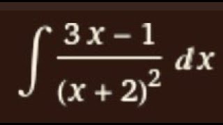 Calculus  Indefinite Integration  Integral of 3x 1  x22 [upl. by Nhguavoj275]