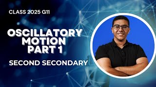 Oscillatory motion part 1  Second Secondary 2025 [upl. by Htebzile766]