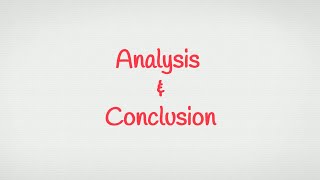 Data Analysis and Conclusion [upl. by Haman]