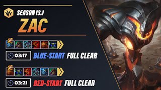 Season 13 Zac Jungle Clear Guide [upl. by Tallu630]