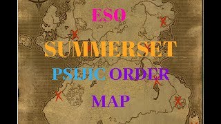 ESO SUMMERSET TIME BREACH LOCATION MAP [upl. by Huba]