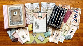 7 Simple Junk Journal IdeasQuick Embellishments [upl. by Florinda]