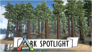 Redwoods Deep Forest Biome Preview  Ark Survival Evolved Map Spotlight  WickWillow Custom Map [upl. by Enimisaj]