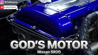 HOW TO BUILD GOD’S MOTOR SR20 TO SR22 IN 15 MINS  COMPLETE BUILD [upl. by Knutson532]