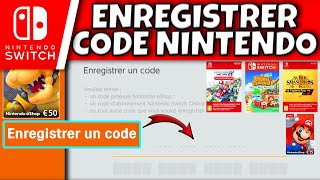 🎮🔢🔑 Comment utiliser un code Nintendo Switch  Tutoriel 2024 [upl. by Yruok]