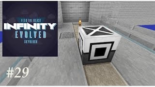 FTB Infinity Evolved Skyblock  Minefactory Reloaded Grinder Ep29 [upl. by Yauqram129]