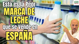 😱 ESTA ES LA PEOR MARCA DE LECHE QUE SE VENDE EN LOS SUPERMERCADOS DE ESPAÑA 😱 [upl. by Vonny]