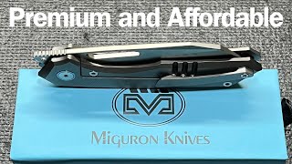 Premium Knife That Wont Hurt The Pocket Miguron Keryx 2 First Impressions [upl. by Ainorev]