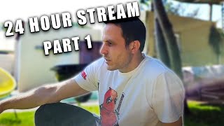 24 HOUR LIVESTREAM  Gaming amp Lunch Part 1 [upl. by Alyad]