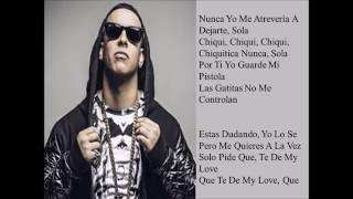 Chino amp Nacho Ft Daddy Yankee Don Omar amp Wisin  Andas En Mi Cabeza Official Remix  Letra [upl. by Allen523]