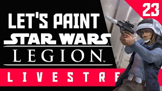 LETS PAINT Star Wars Legion Fleet Troopers [upl. by Anisamoht]