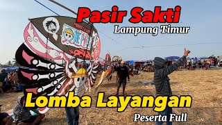 Meriahnya Lomba Layangan Pasir Sakti Lampung Timur [upl. by Erdeid]