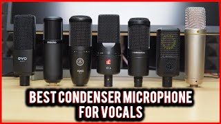 Best Condenser Microphone for Vocals [upl. by Divadnhoj]