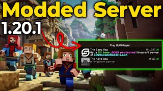 How To Make a Modded Minecraft Server 1201 Forge Server [upl. by Adiela]