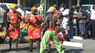 Traditional Zambian Dancers [upl. by Rofotsirk]