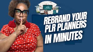 How to Create and Sell Digital Planners and Stickers  Rebrand your PLR Planner [upl. by Atekihs69]