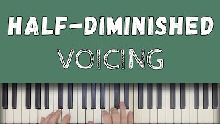 The Jazziest Half Diminished Voicing Around [upl. by Emmanuel]