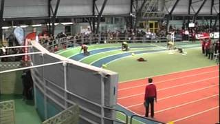 WORLD RECORD 400 M HURDLES INDOOR in MONDEVILLE 2012  Felix SANCHEZ 49quot25 [upl. by Frederiksen]