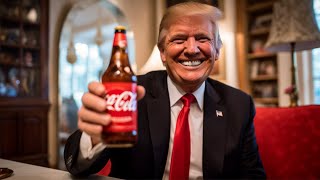 Donald Trump Ai Generated Coca Cola Commercial 4K Make Coca Cola Great Again [upl. by Yennor]