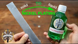 How to make the Nickel Plating Solution  Amazing Workshop [upl. by Amhsirak453]