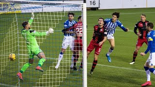 Zeno Ibsen Rossi rises to score his first Killie goal [upl. by Cohbath]