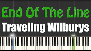 End of the Line  Traveling Wilburys  Piano Tutorial [upl. by Hephzibah]