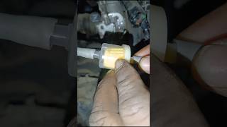 Bike Mein petrol filter fitting shortsvideo youtubeshorts [upl. by Bertero483]