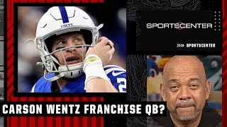 Wilbon doubts Carson Wentz can be a franchise QB  SportsCenter [upl. by Airyt]