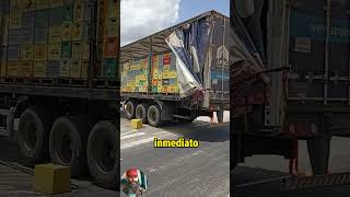 Arrojó canastas de cerveza en forma de protesta trucks trailers camioneros camiones camion [upl. by Lseil]